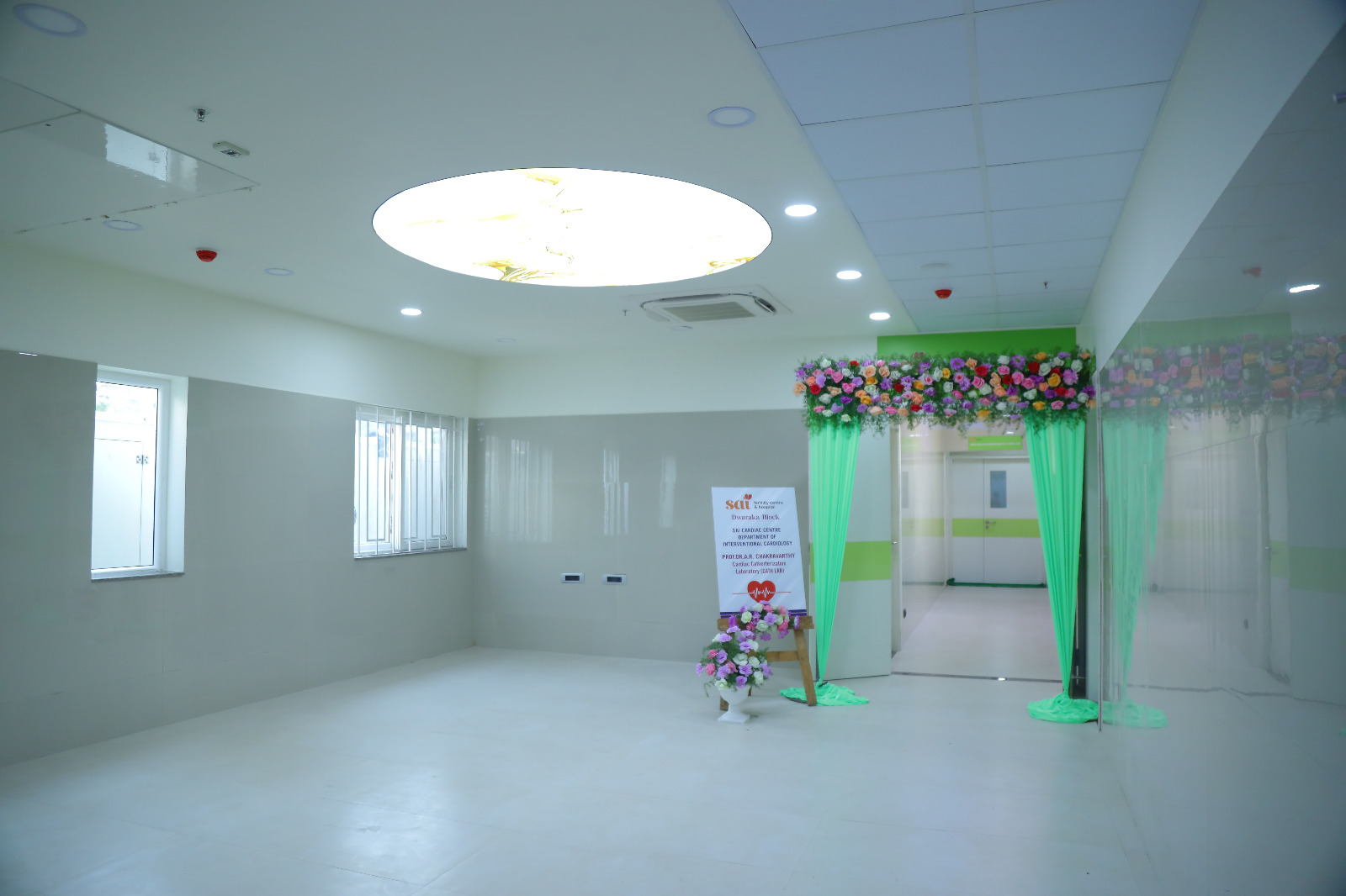 Private patient room